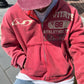 LVT Distressed Zip-Up