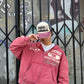 LVT Distressed Zip-Up